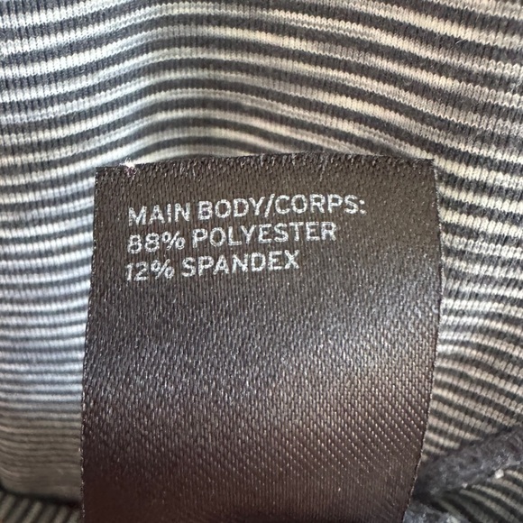 Zella Racer Tank in Gray Graphite, Size M - Picture 8 of 8